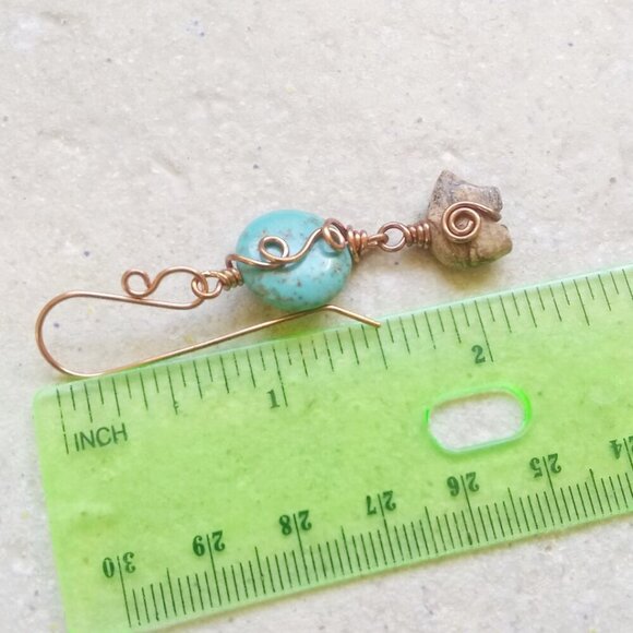 Southwestern Vibes! Mama Bears! Handmade Totem Bears & Spirit Animal Earrings - Picture 6 of 8